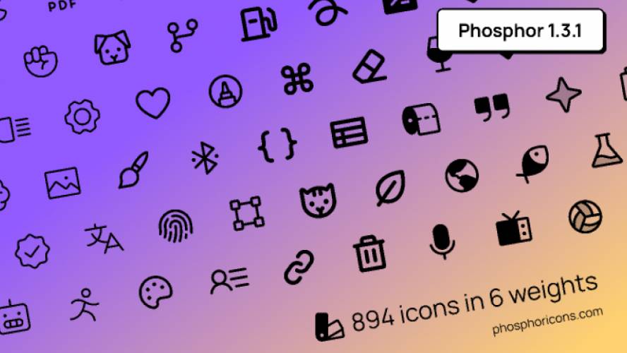 Free 683 Phosphor Icons (Figma icons)