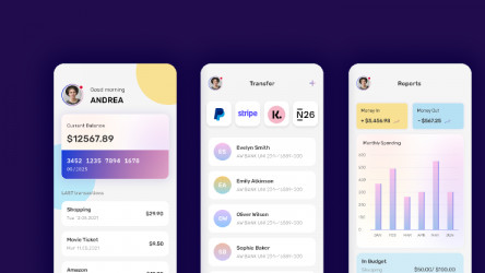 Free Figma Mobile UI - Banking APP