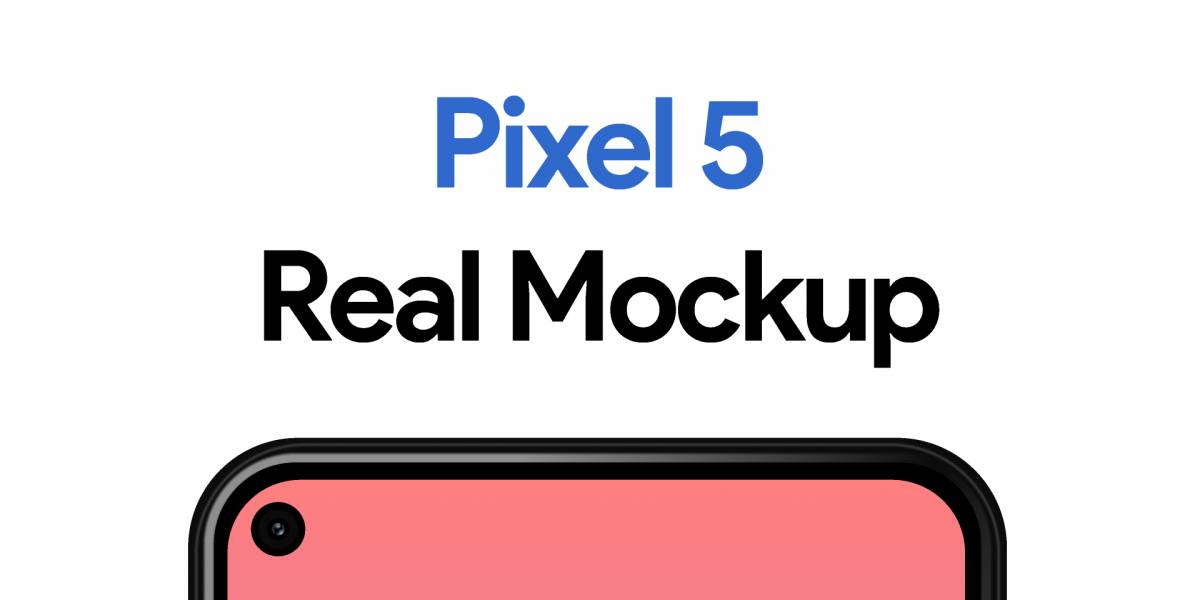 Free Figma Pixel 5 Real Mockup