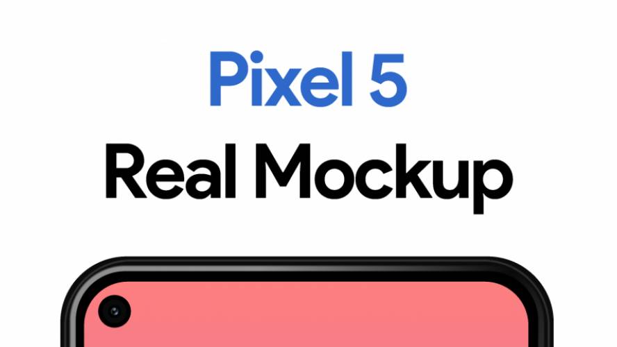 Free Figma Pixel 5 Real Mockup