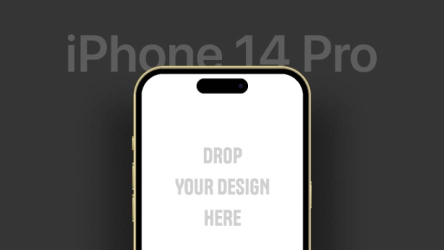 FREE iPhone 14 Mockup Figma Template