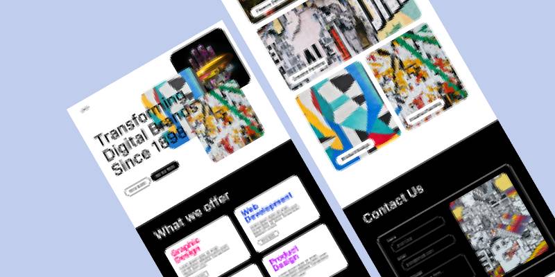 Free Portfolio Website Design - Figma Website Template | UI4Free