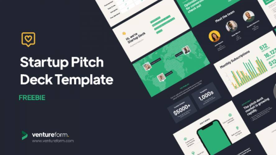 Free Startup Pitch Deck Figma Template