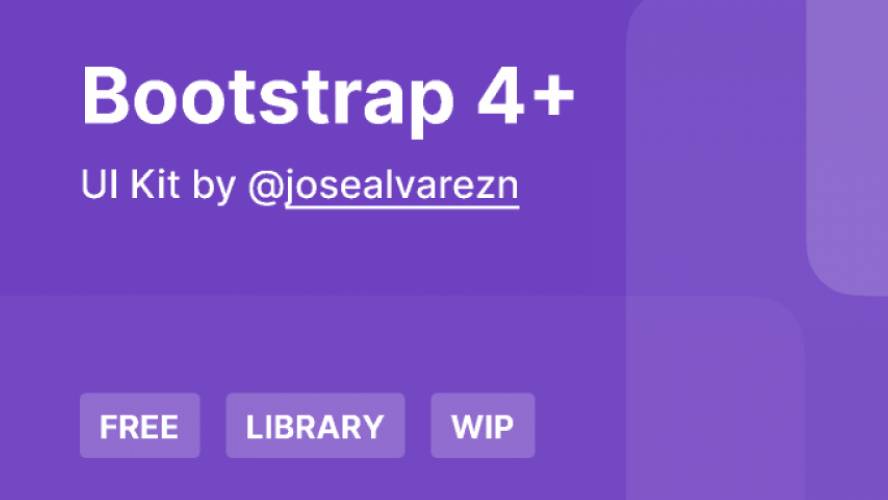 Freebie Bootstrap 4 Grid (Figma template)
