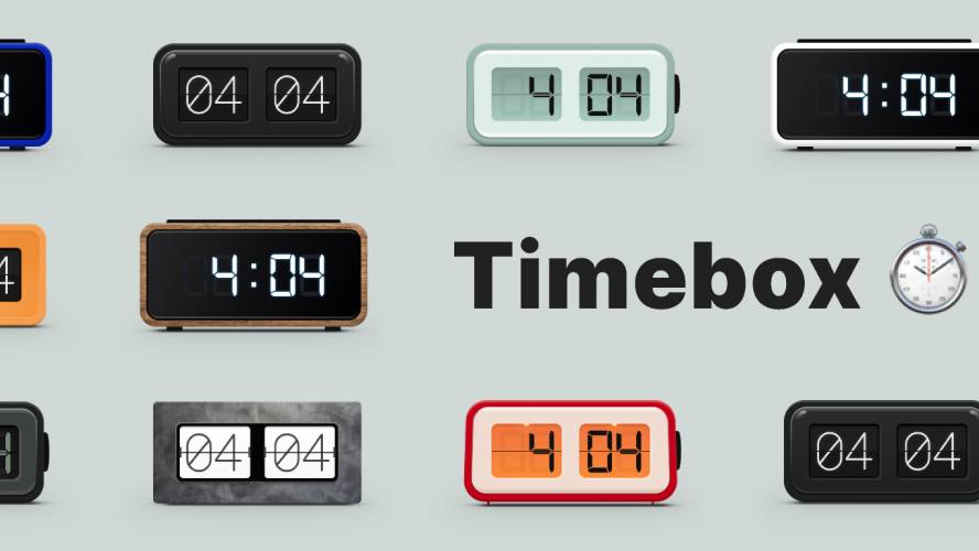 Freebie figma Timebox template