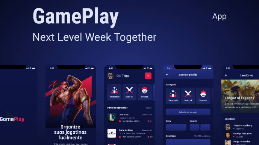 Game Play App - Figma Mobile Template