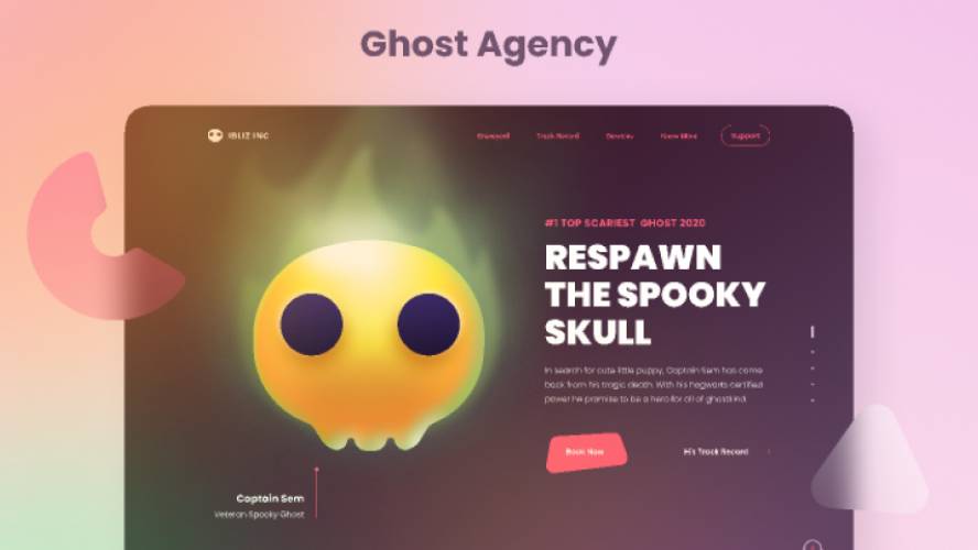 Ghost Agency - Ghost Illustration Kit Figma