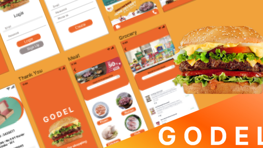 GODEL Delivery App Figma Mobile Template