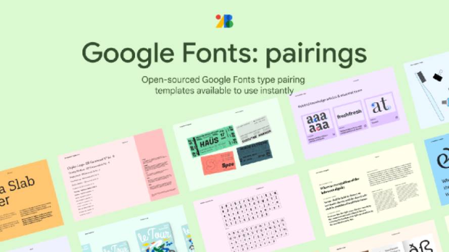 Google Fonts pairings figma resource