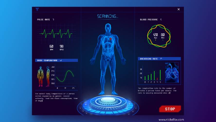 Health Scanning System Figma Template