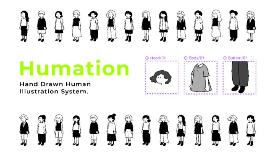Humation / Human Illustration System