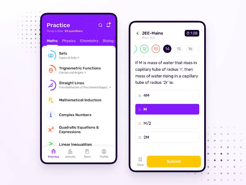 IdeaBoard - Education Figma App | UI4Free