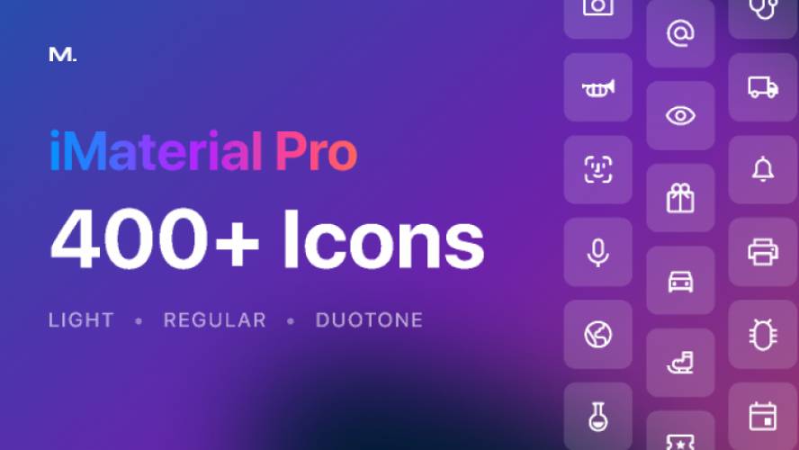 iMaterial Pro Icons Figma