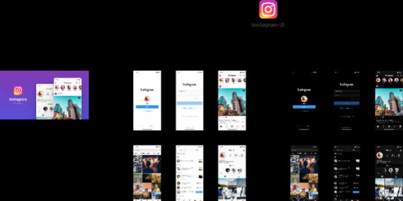 Instagram UI Screens