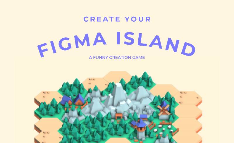 Interactive Components Island Creator Figma Game Ui