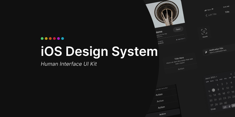 iOS Design System Figma UI Kit