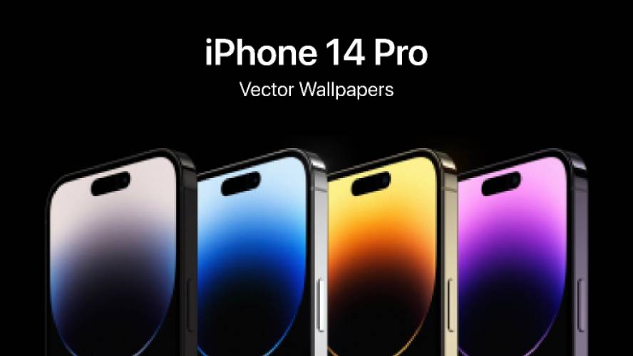 iPhone 14 Pro Vector Wallpapers Figma Free Download