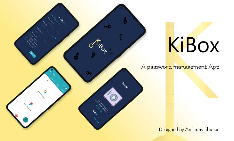 kibox password manager figma | UI4Free