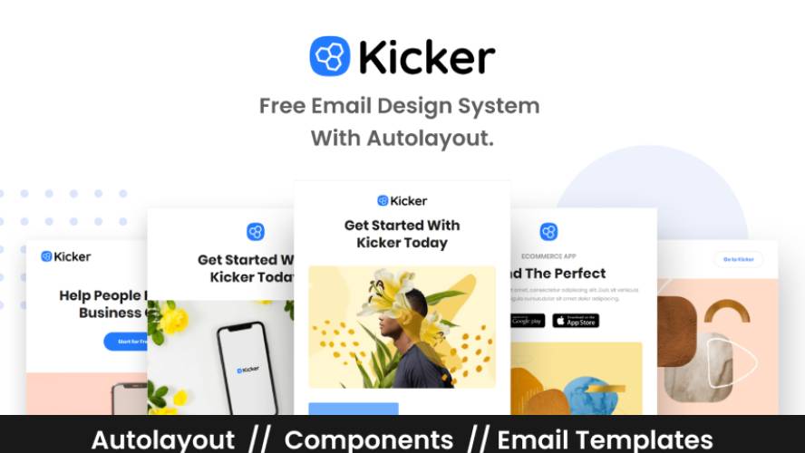 Kicker - Email Design System For Startup