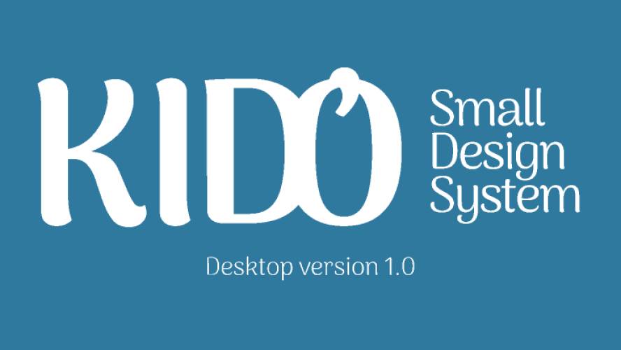 KID'O Small Design System - Desktop 1.0 Figma Ui Kit