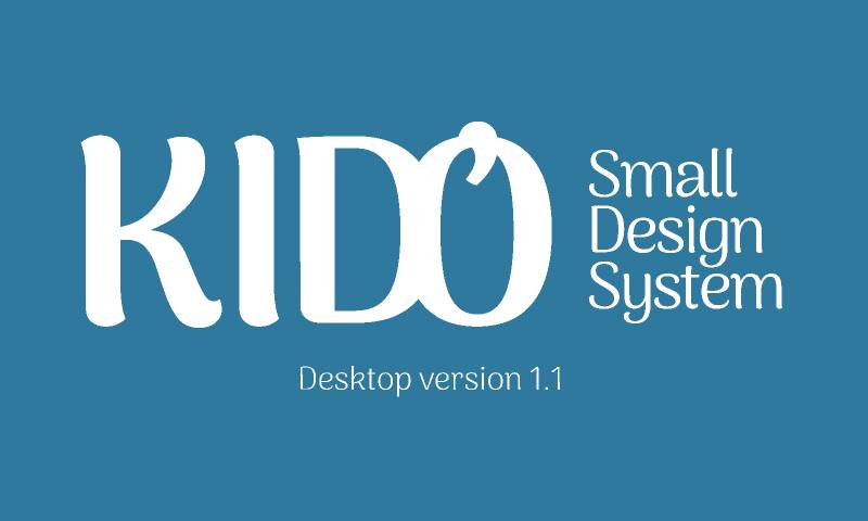 KID'O Small Design System - Desktop 1.1