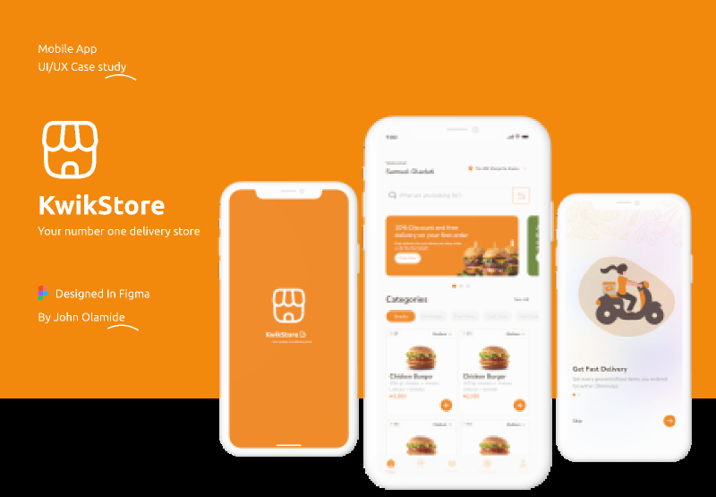 KwikStore Mobile UI Kit