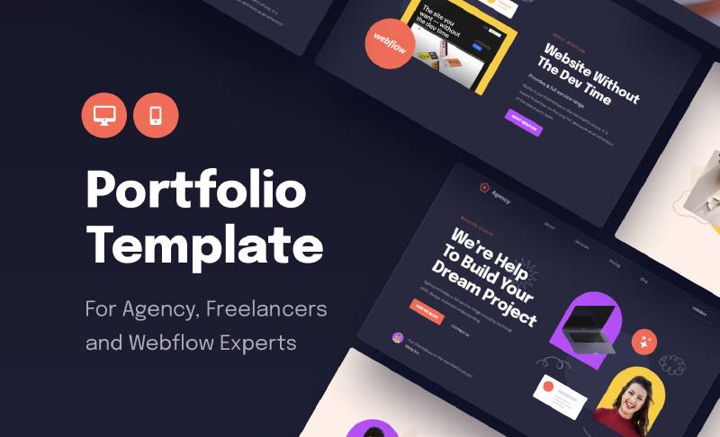 Kyra K Portfolio Figma Template | UI4Free