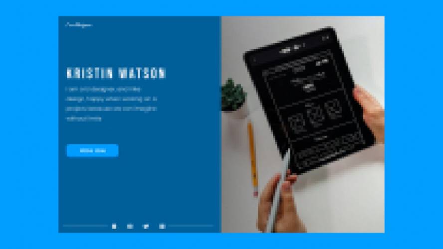 Landing Page for Ui Designer Figma Template