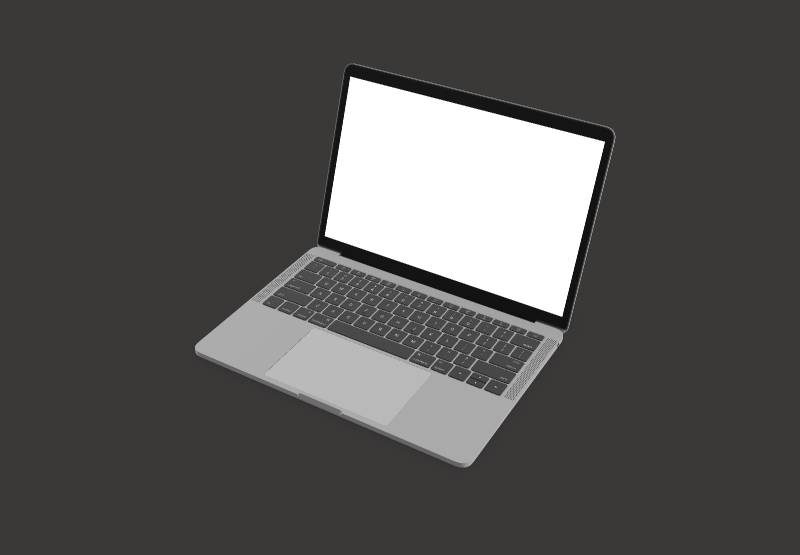 Laptop 3d Mockup Figma Template