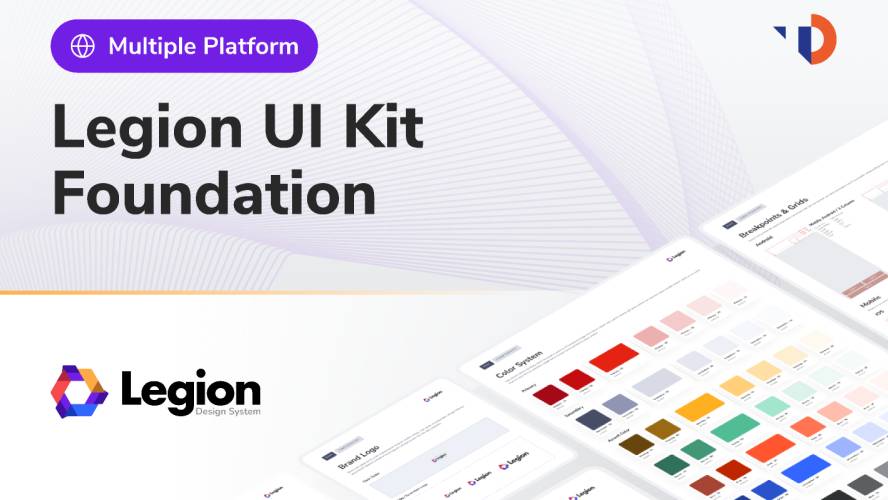 Legion UI Kit - Foundation Figma Ui Kit