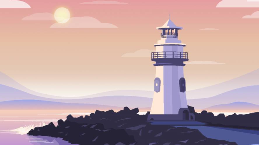 Lighthouse illustration