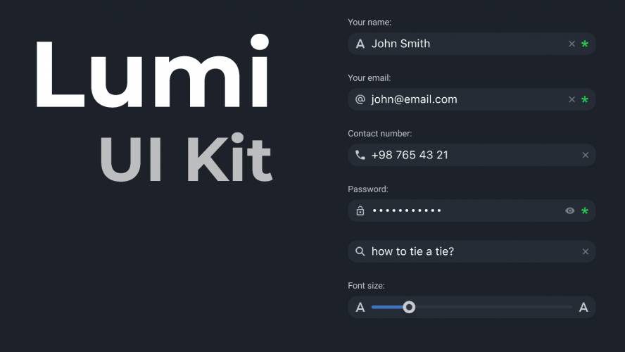 Lumi UI Kit  Free Figma Design
