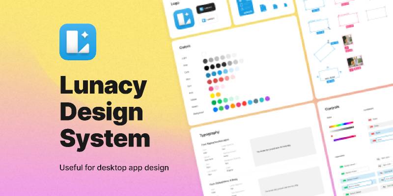 Lunacy Design System Figma Template Ui4free 6548