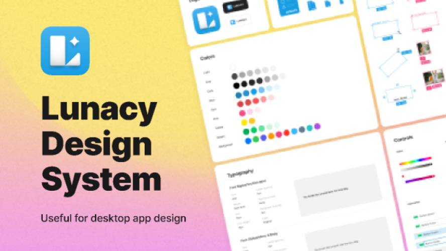 Lunacy Design System Figma Template