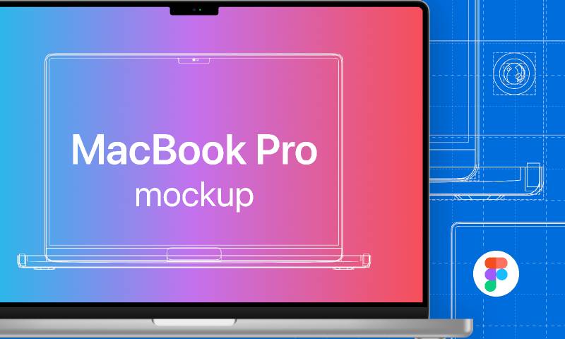 mockup macbook figma