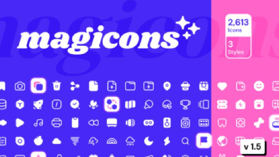 Magicons Iconset - Figma Icons