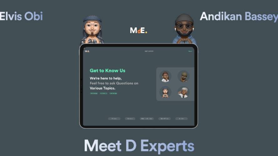 Meet D Experts - Figma Web App