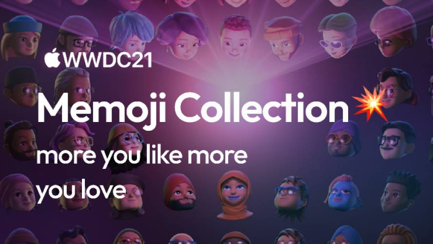 Memoji Collection WWDC2021 Figma Template