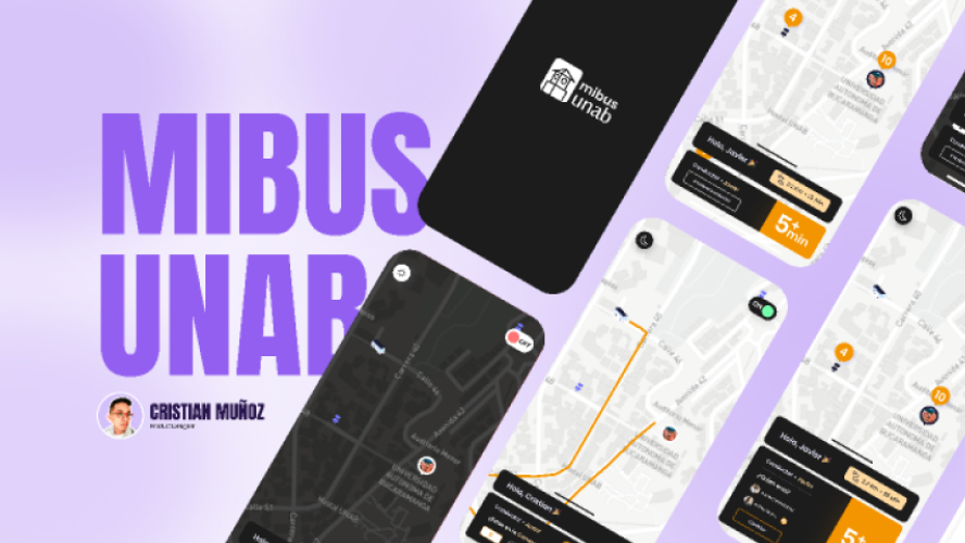 Mibus Unab App IOS/Android Figma Free Download