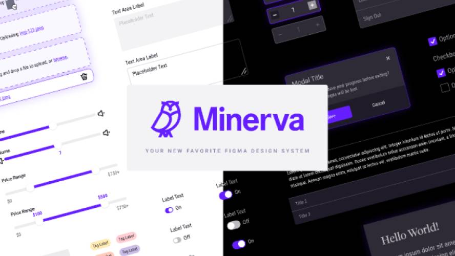 Minerva Figma Design System