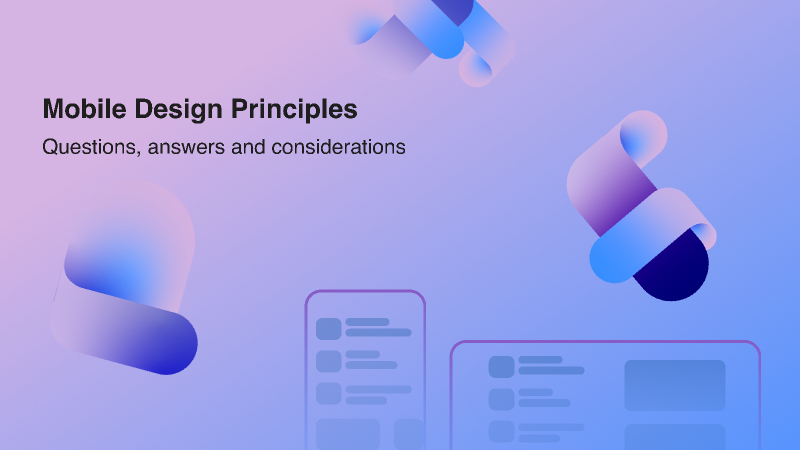 Mobile Design Principles Figma Ui Kit