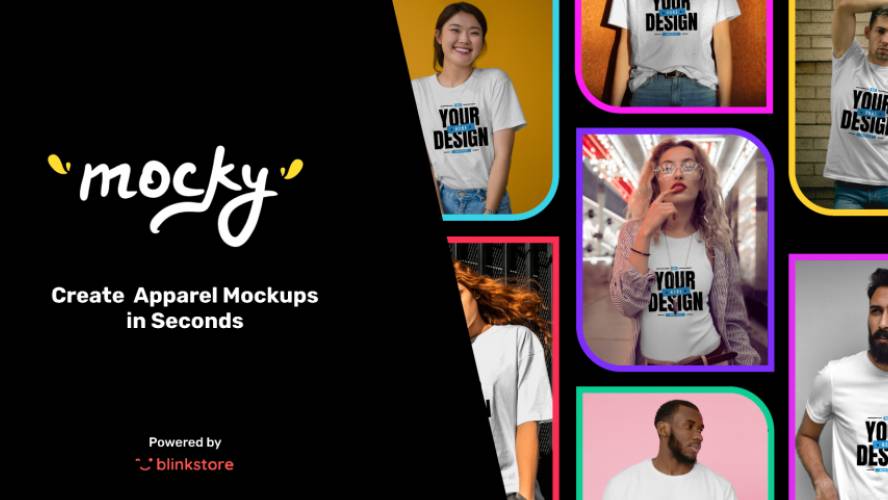 Mocky Create Tshirt Mockups Figma Template