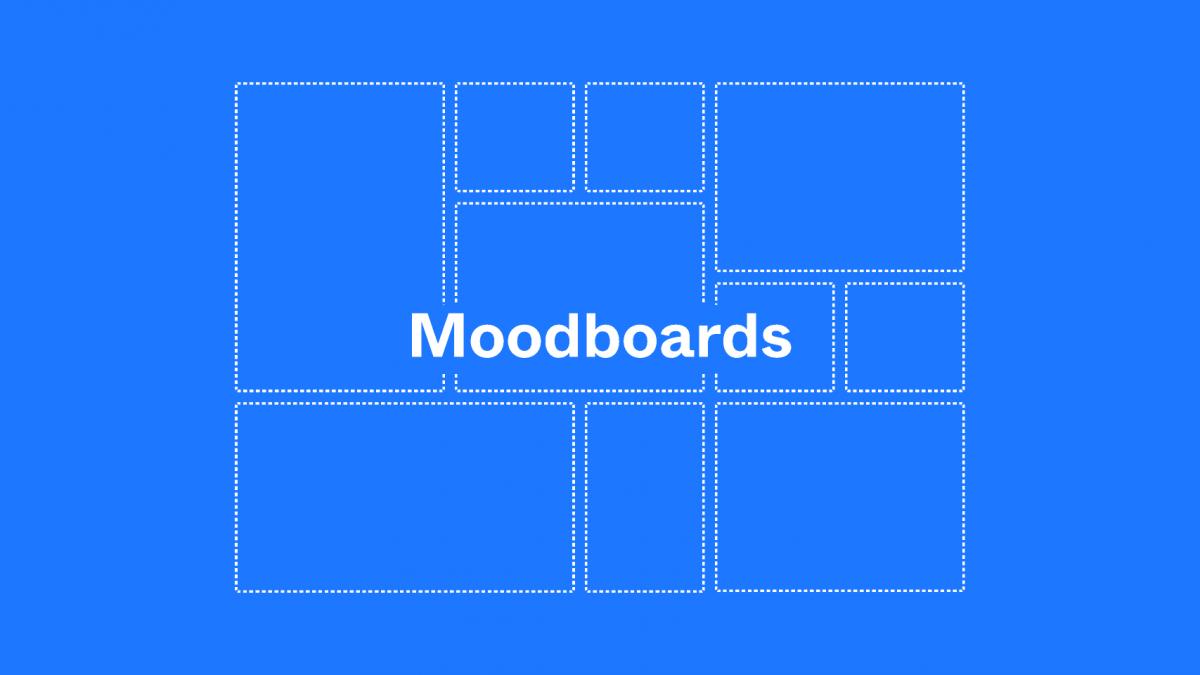 mood board template grid