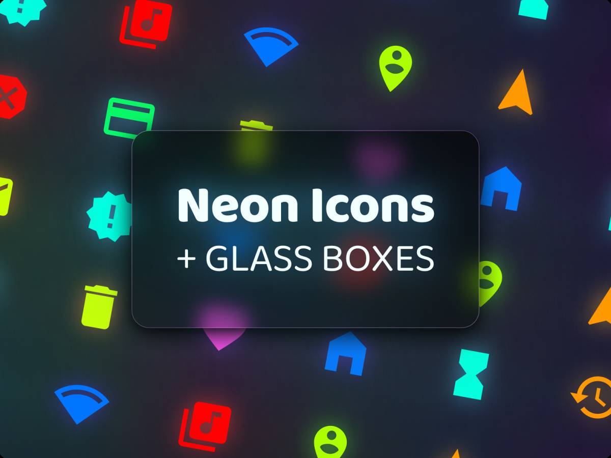 Neon Icons | UI4Free