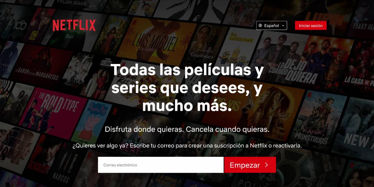 Netflix Landing Page Figma Template | UI4Free