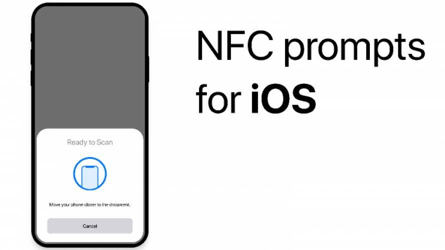 NFC prompts for iOS Figma Template