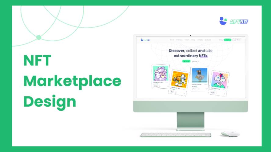 NFT Marketplace Design Figma Website Template