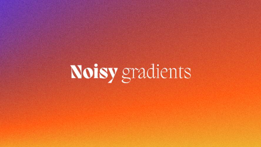 Noisy Gradients Figma Ui kit