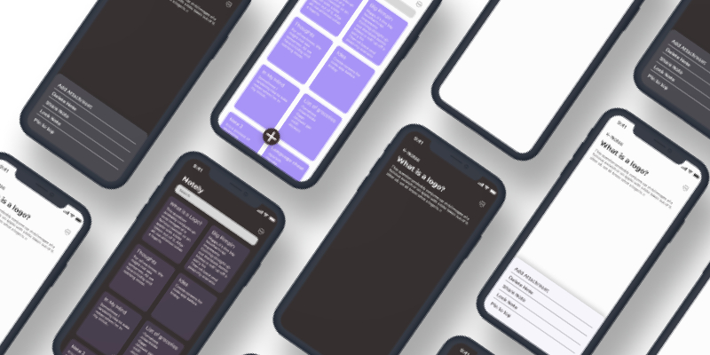 Notely Note App Figma Mobile Template