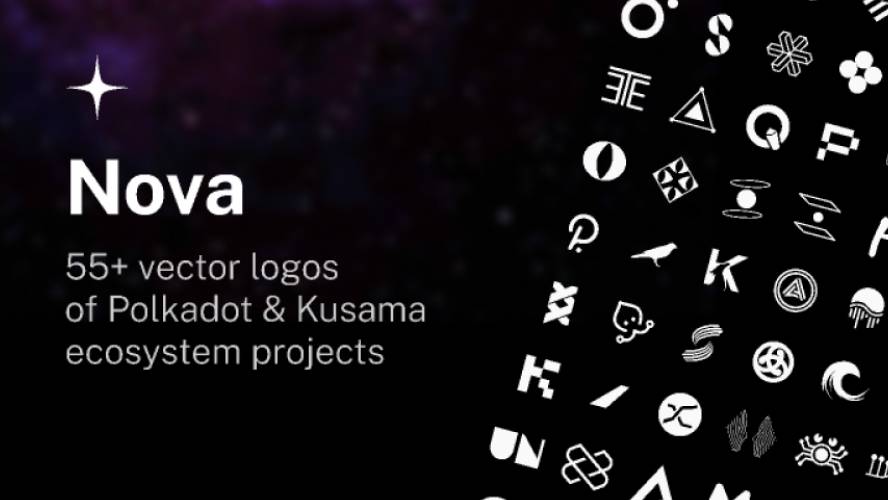 Nova Polkadot & Kusama Logos figma